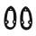 Headlight Pads.  3-5/8" wide X 8-3/8" long.  Pair R&L