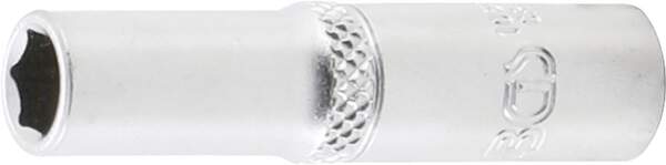 Steckschlüssel-Einsatz Sechskant, tief | Antrieb Innenvierkant 6,3 mm (1/4") | SW 7 mm