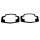 Tail-light Pads.  3-3/4" wide X 6-3/8" long.  Pair