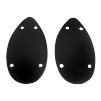Headlight Pads.  6-5/8" wide X 12" long.  Pair