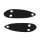Headlight Pads.  2-7/8" wide X 8-1/2" long.  Pair R&L