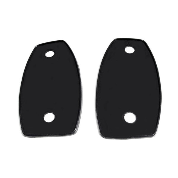 Headlight Bar Pads.  2-3/8" wide X 4-3/8" long.  Pair R&L