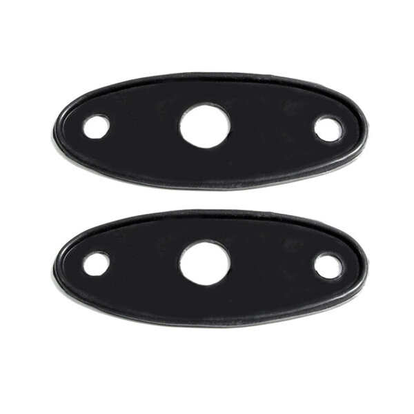 Side Tire Bracket Mounting Pads.  1-1/2" wide X 3-4/8" long.  Pair