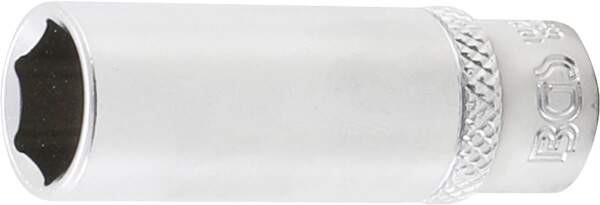 Steckschlüssel-Einsatz Sechskant, tief | Antrieb Innenvierkant 6,3 mm (1/4") | SW 12 mm