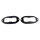 Tail-light Lens Seals.  Replaces OEM #574634.  2-1/2" wide X 4-7/8" long.  Pair