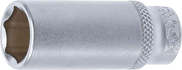 Steckschlüssel-Einsatz Sechskant, tief | Antrieb Innenvierkant 6,3 mm (1/4") | SW 14 mm