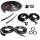 Master Kit for 2-Door Hardtops. Door Seal(LM 12-C), Roof Rail Seal(RR 5000), Trunk Seal(TK 46-16), Door Lock Pillars(ALP 5001), 3-Lock Cylinder Pads(UM 1600-100), Rear Roll-up Seal(VS 3-I)