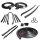 Master kit. Convertible.  Molded door seals (LM 12), roof-rail seals (RR 1609), trunk seal (TK 46-16), door-lock pillar seals (ALP 5000), door/trunk lock cylinder pads (UM 1600-100), rear roll-up seals (VS 3-L), pillar post seals (CZ 8107).