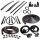 Master Kit. Convertible. Includes door seal (LM 12-A), roof-rail seal (RR 1610), trunk seal (TK 46-16), door lock pillar seals (ALP 5002), (3) lock cylinder pads (UM 1600-100), rear roll-up seals (VS 3-M), hood-to-cowl seal (CS 5) and pillar-post seals (C