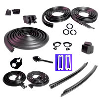 Master kit. 2-door hardtop.  Molded door seals (LM 12-J),...