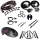 Master Kit for Convertibles w/Steel Inner Fenders. Door Seal(LM 12-A), Roof Rail Seal(RR 1610), Trunk Seal(TK 46-16), 3-Lock Cylinder Pad (UM 1600-100), Rear Roll-up Seal(VS 3-M), Hood/Cowl Seal(CS 5), Pillar Post Seal(CZ 8103-A), Door Handle Pad(MP 989-C