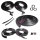 Master Kit, for 2-Door Hardtop. Door Seal(LM 12-C), Roof Rail Seal(RR 5000), Trunk Seal(TK 46-16), Door Lock Pillars(ALP 5001), 3-Lock Cylinder Pad(UM 1600-100), Rear Roll-up Seal(VS 3-I)