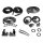 Master Kit. 2-door hardtop. Includes door seals  (LM 12-A), roof-rail seals (RR 5003), trunk seal (TK 46-16), door lock pillar seals (ALP 5002), (3) lock cylinder pads (UM 1600-100), rear roll-up seals (VS 3-M) and hood-to-cowl seal (CS 5).
