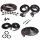 Master kit. 2-door hardtops. Includes door seals(LM 12-G), roof-rail seals (RR 5003), trunk seal(TK 46-16), door-lock pillar seals (ALP 5002-A), three lock cylinder pads (UM 1600-100), rear roll-up windows seals (VS 3-M) and hood-to-cowl seal (CS 5).