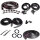 Master Kit for 2-Door Hardtops. Door Seal(LM 12-G), Roof Rail Seal(RR 5003), Trunk Seal(TK 46-16), Door Lock Pillars(ALP 5002-A), 3-Lock Cylinder Pad(UM 1600-100), Rear Roll-up Seal(VS 3-M), Hood/Cowl Seal(CS 5)