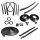 Master kit. Convertible.  Molded door seals (LM 12-C), roof-rail seals (RR 1611), pillar-post seals (CZ 8108), trunk seal (TK 46-16), door-lock pillar seals (ALP 5001), door/trunk lock cylinder pads (UM 1600-100), rear roll-up seals (VS 3-H).