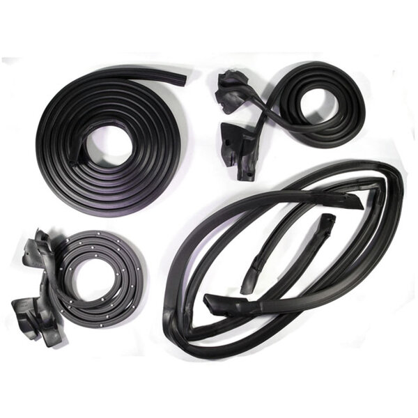 Basic kit. â€™71-â€™87 Buick Regal 2-door coupe. Door (LM 16-JR), roof-rail (RR 5020-M) and trunk (MW00101) seals. 5-piece set.