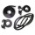 Basic kit. â€™71-â€™87 Buick Regal 2-door coupe. Door (LM 16-JR), roof-rail (RR 5020-M) and trunk (MW00101) seals. 5-piece set.