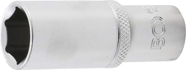 Steckschlüssel-Einsatz Sechskant, tief | Antrieb Innenvierkant 10 mm (3/8") | SW 17 mm