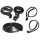 Basic kit. 73-77 Monte Carlo 2-door hardtop.  Door (LM 16-C), roof-rail (RR 5019-G) and trunk (TK 46-E/16) seals. 5-piece set.