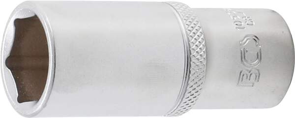 Steckschlüssel-Einsatz Sechskant, tief | Antrieb Innenvierkant 10 mm (3/8") | SW 18 mm