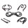 Basic Kit fits the Coupe.  Door (LM 19-B), Header (HD 2009), Targa Top Side (RR 2009), Targa Top Rear (RR 2009-R) and Rear Hatch (IS-TK 8496) Seals.  7-Piece Kit