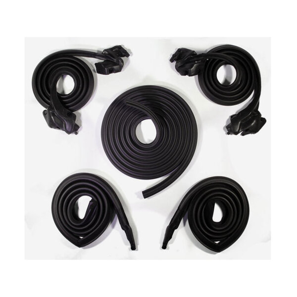 Basic Kit, for 2-Door Hardtop.  Door (LM 22-A) Roof Rail (RR 7001) Trunk (TK 46-15), Seals.