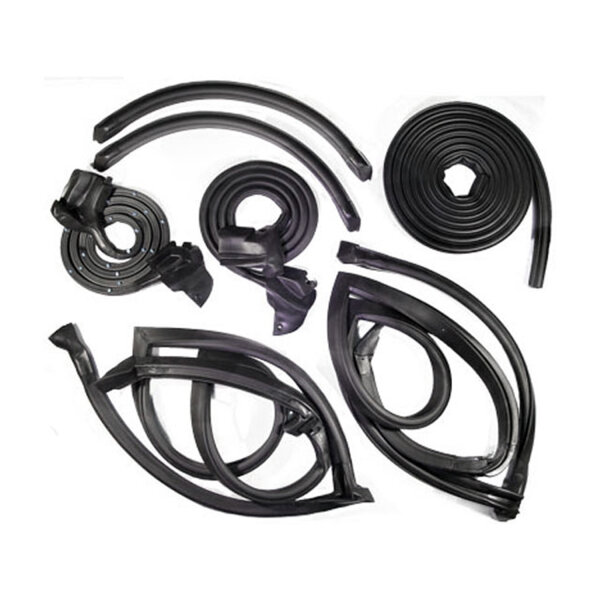 Basic Kit.  For models with factory t-top option.  Doors (LM 22-C), T-Top to Body (TP 7003), T-Top Side (ELP 7003), Trunk (TK 46-F), Seals.