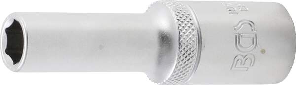 Steckschlüssel-Einsatz Sechskant, tief | Antrieb Innenvierkant 12,5 mm (1/2") | SW 10 mm