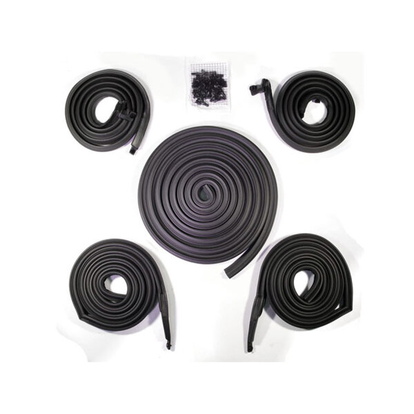 Basic Kit, for 2-Door Hardtop.  Door (LM 20-N) Roof Rail (RR 5011-A) Trunk (TK 46-16), Seals.
