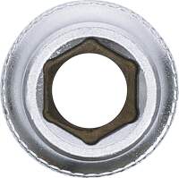 Steckschlüssel-Einsatz Sechskant, tief | Antrieb...