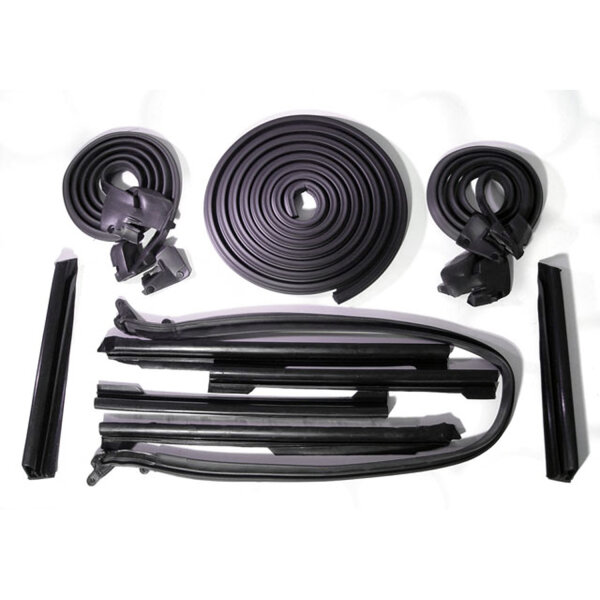 Basic Kit, for Convertibles.  Door (LM 12-A) Roof Rail (RR 1610) Trunk (TK 46-16), Seals.