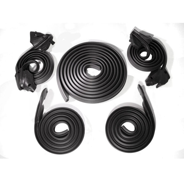 Basic Kit, for 2-Door Hardtop.  Door (LM 12-H) Roof Rail (RR 5007-A) Trunk (TK 46-E/18), Seals.