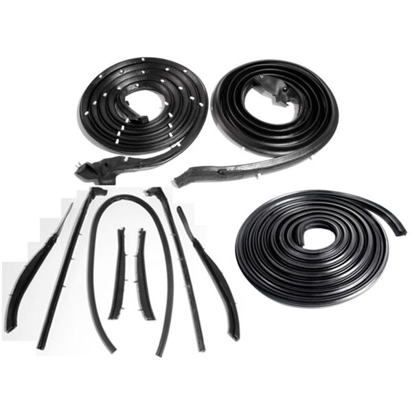 Basic Kit, for Convertibles.  Door (LM 18-E) Roof Rail (RR 1809) Trunk (TK 46-18), Seals.