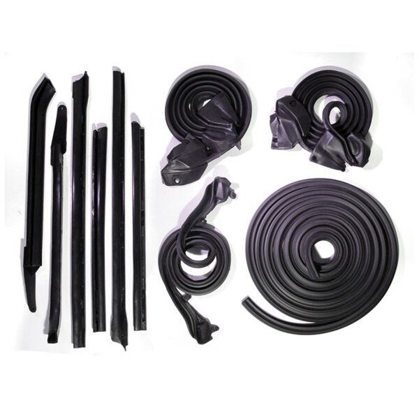 Basic Kit, for Convertibles.  Door (LM 18-I) Roof Rail (RR 1811) Trunk (TK 46-18) Header (HD 731), Seals.