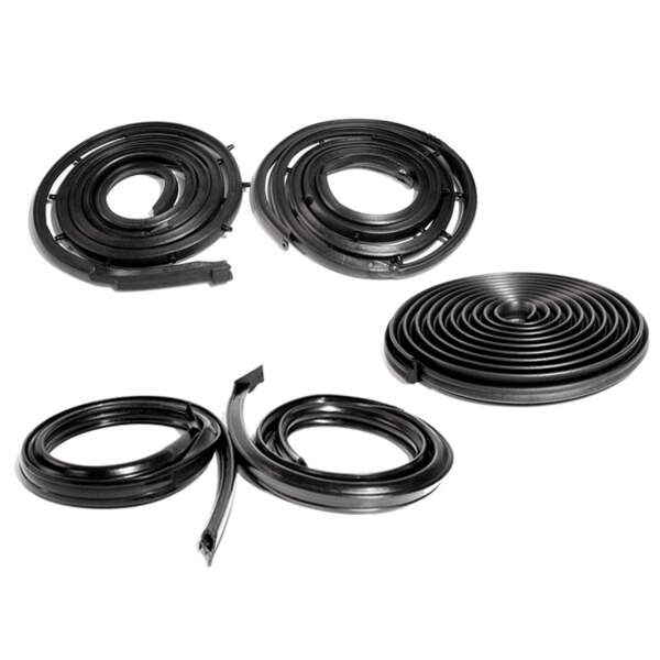 Basic Kit, for 2-Door Hardtop (Fastback).  Door (LM 14) Roof Rail (RR 3301) Trunk (TK 51-18), Seals..