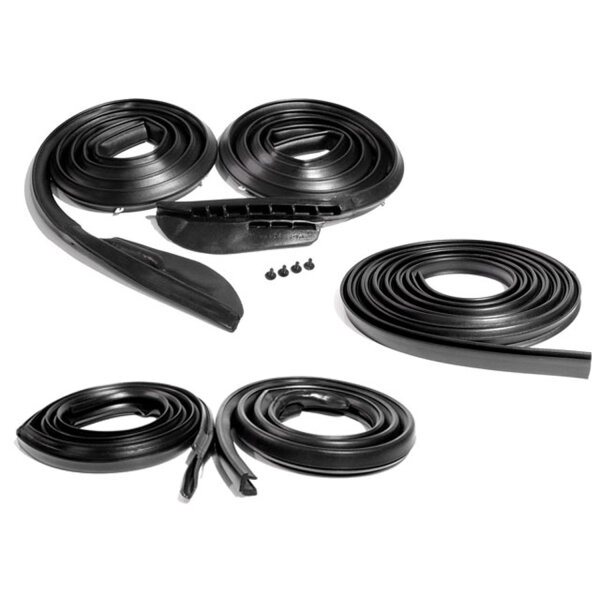 Basic Kit, for 2-Door Hardtop.  Door (LM 23-B) Roof Rail (RR 4000) Trunk (TK 2325), Seals.