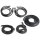 Basic kit. 67-68 Mercury Cougar 2-door hardtop. Includes door (LM 11), roof-rail (RR 6900) and trunk (TK 51-A/14) seals. 5-piece set.