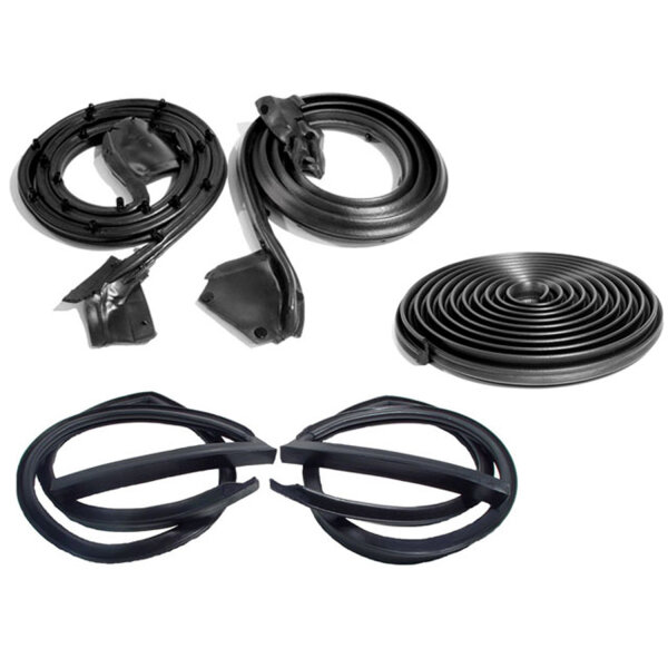 Basic Kit, for 2-Door Hardtop.  Door (LM 30) Roof Rail (RR 101) Trunk (TK 51-12), Seals.