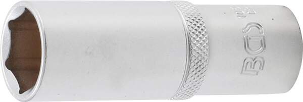 Steckschlüssel-Einsatz Sechskant, tief | Antrieb Innenvierkant 12,5 mm (1/2") | SW 19 mm