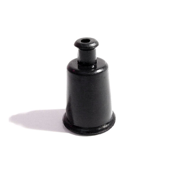 Spark plug wire boot. Exclusive Metro part. Fits on the distributor cap end. Note: looks similar to coil boot, but is physically smaller. Replaces OEM# CO 2609. Each.