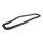 Cowl Vent Seal.  Made of skin-covered, molded sponge.  3-1/8" wide at side X 17" long.  Each