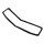 Cowl Vent Seal.  Made of 3/16" thick sponge.  4-1/4" wide at end X 19" long. Each