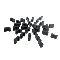 Wheel Cover Bumpers.  1-3/8" outer length,...