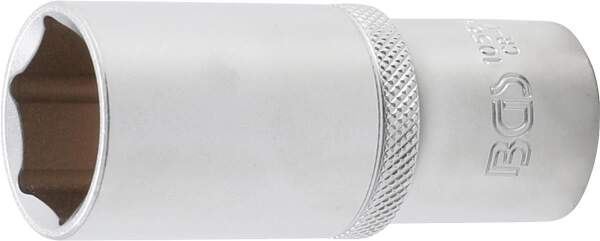 Steckschlüssel-Einsatz Sechskant, tief | Antrieb Innenvierkant 12,5 mm (1/2") | SW 24 mm