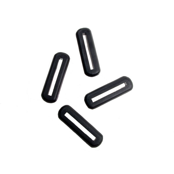 Rear Door Hinge Auxillary Seal. 2-3/8" I.D., 3-3/16" Long.  4-Piece Set