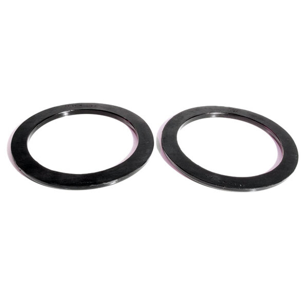 Coil Spring Pads.  4" I.D., 5-1/2" O.D.  Pair