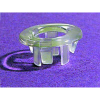 Door Lock Button Grommet.  Made of clear plastic.  Each