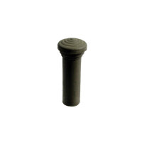 Door Lock Knob.  Made of Fawn colored rubber,...