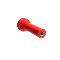 Door Lock Knob.  1-1/2" high.  Made of red rubber....